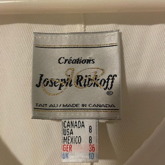 Vintage Joseph Ribkoff asymmetrical butterfly dress - Picture 6 of 7